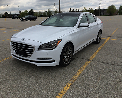 Hyundai Genesis White