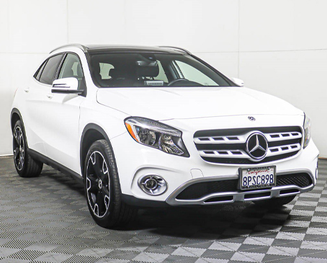 Mercedes Gla White